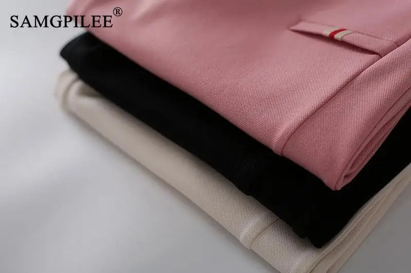 Elastic Knit Harlan Pants