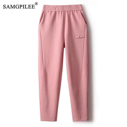 Elastic Knit Harlan Pants