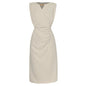 Embroidered Mesh Shift Dress