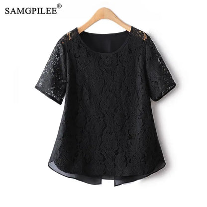 Vintage Lace Overlay Top