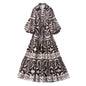 Embroidered Shift Dress