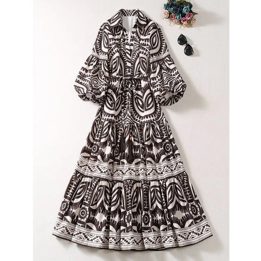 Embroidered Shift Dress