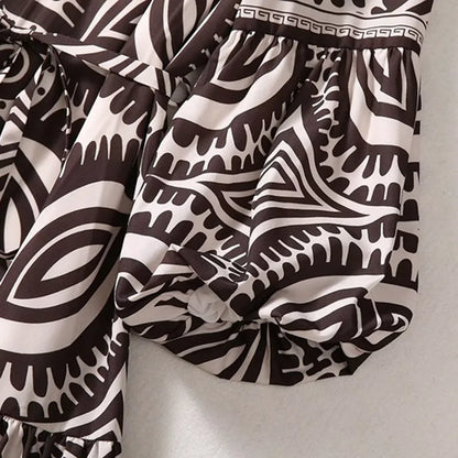 Embroidered Shift Dress