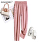 Candy Color Cropped Pants